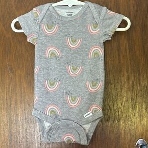 87 - Gerber Gray Baby Onesie